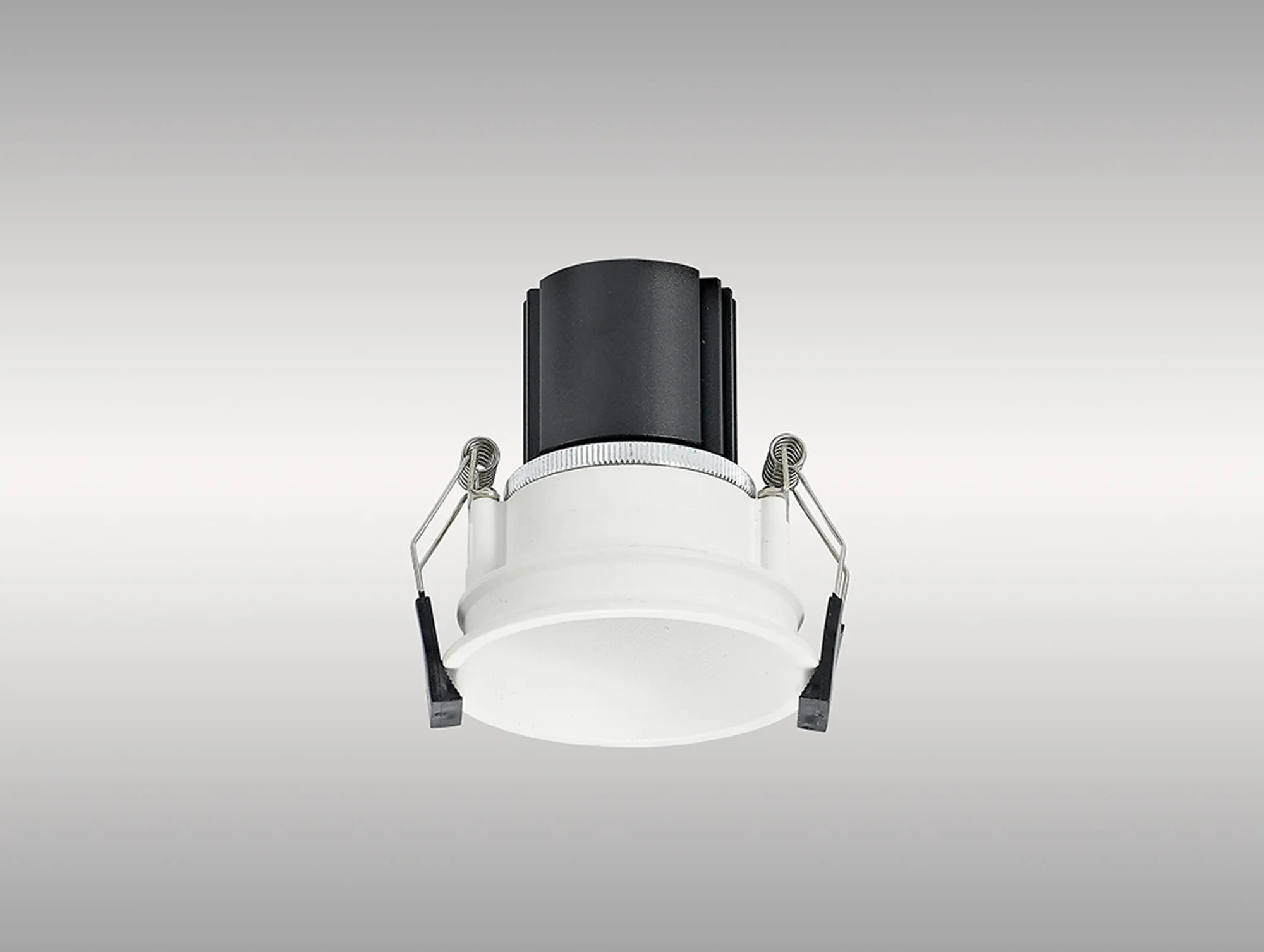 Bania 10 Tridonic Powered 10W 2700K 710lm 36° CRI>90 LED Engine White Fixed Recessed Spotlight, Inner Glass cover, IP65 DM200720  Dlux Bania 10 IP65